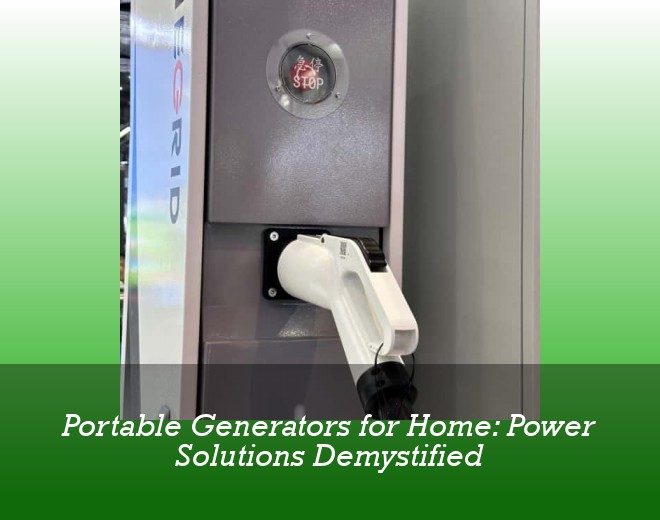 Portable Generators for Home: Power Solutions Demystified